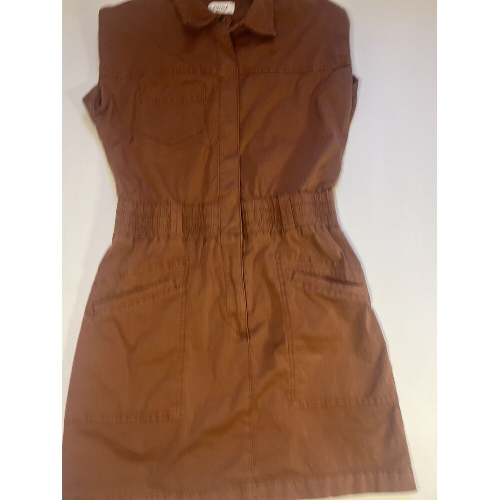 Pistola Rosie Smocked Waist Dress Praline Size XS - Picture 12 of 16